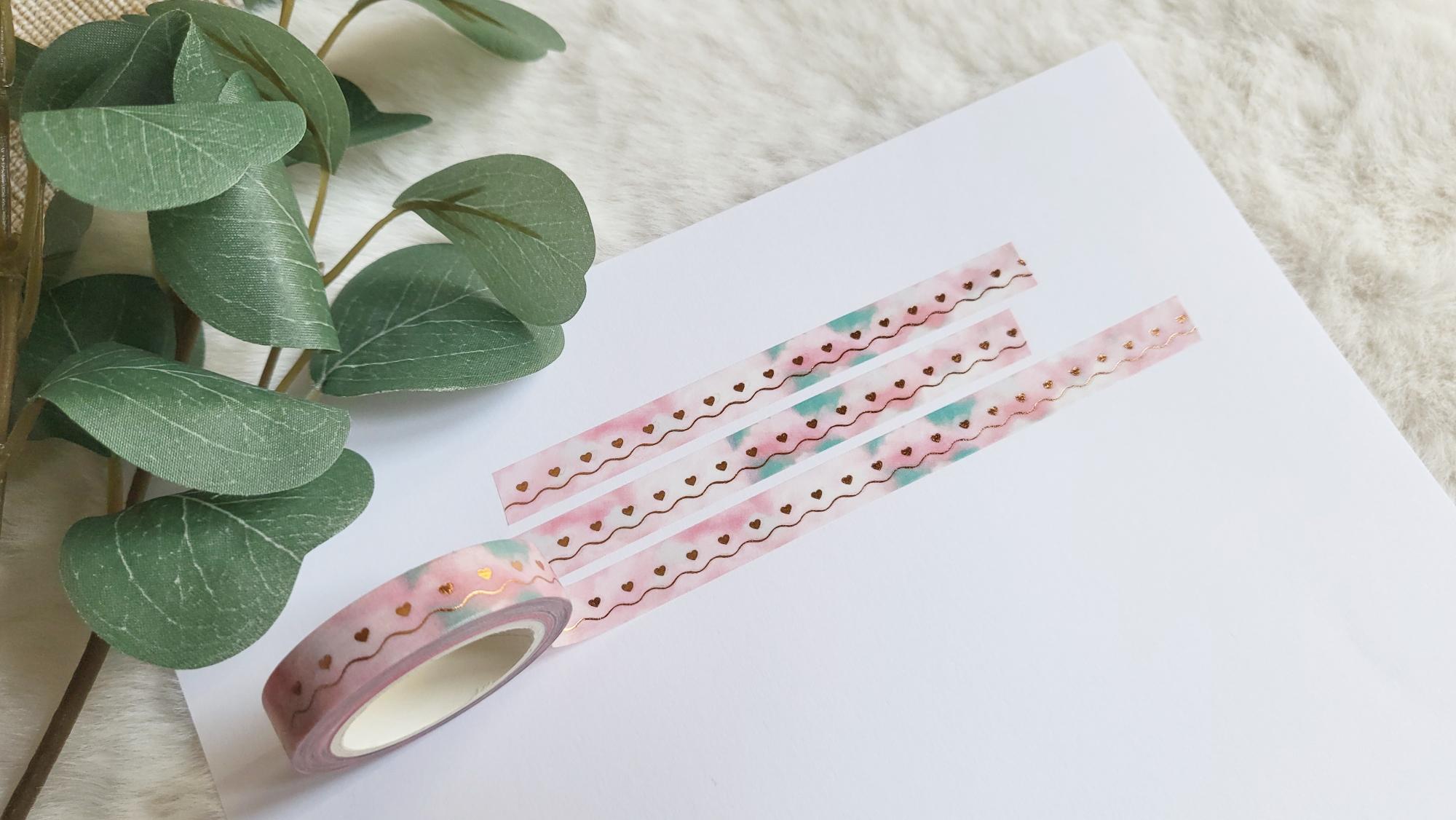 Washi Tape Herzen